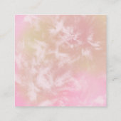 Carte de visite floral dynamique (Dos)