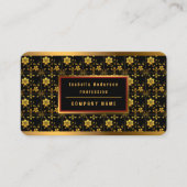 Carte De Visite Floral Elegant Luxury Collection Populaire (Devant)