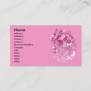 Carte De Visite Floral_Flow
