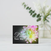 Carte de visite Floral Flower Shop (Debout devant)