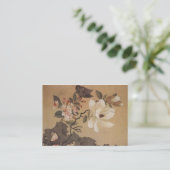 Carte De Visite Floral japonais (Debout devant)