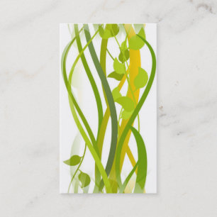 Carte De Visite Floral - lierre