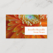 Carte De Visite Floral personnel (Devant)