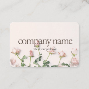 Carte De Visite Floral sucré