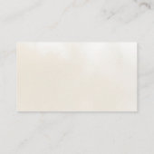 Carte De Visite Floral wedding planner (Dos)