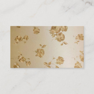 Carte de visite florale