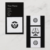 Carte De Visite FLORENTINE RENAISSANCE HARMONIE Bureau juridique (Devant / Derrière)