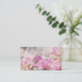 Carte De Visite Floret rose Floret florales florales (Debout devant)