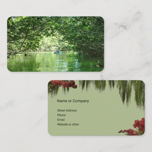Carte De Visite Floride Nature (Devant / Derrière)