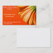 Carte De Visite Florist Flower Shop Entreprise design (Devant / Derrière)