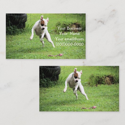 Carte De Visite Flottant (Devant / Derrière)