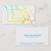 Carte De Visite flou de chill missouri (Devant / Derrière)