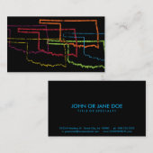 Carte De Visite flou de fierté oklahoma (Devant / Derrière)