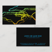 Carte De Visite flou de refroidissement de la Caroline du nord (Devant / Derrière)