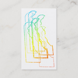 Carte De Visite flou de refroidissement du delaware