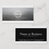 Carte De Visite flou éthéré (Devant / Derrière)