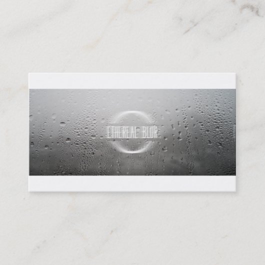 Carte De Visite flou éthéré (Devant)