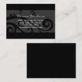 Carte De Visite flourish (Devant / Derrière)
