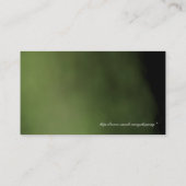 Carte de visite Flower Shop (Dos)