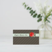 Carte De Visite Flower tropical (Debout devant)