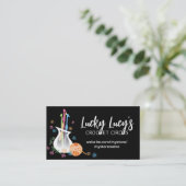 Carte De Visite Flower vase crochet crochets fils artisanat (Debout devant)