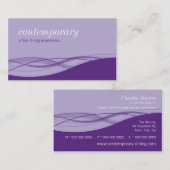 CARTE DE VISITE :: fluidité 11 (Devant / Derrière)