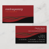 CARTE DE VISITE :: fluidité 13 (Devant / Derrière)