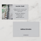 Carte De Visite Flûtiste Flûte modifiable (Devant / Derrière)