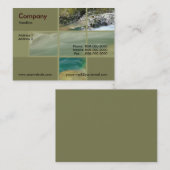 Carte de visite flux (Devant / Derrière)