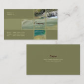 Carte de visite flux (Devant / Derrière)