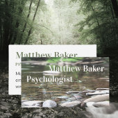 Carte De Visite Flux d'été professionnel Calme photo