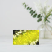 Carte de visite Foi Paillettes d'Or (Debout devant)