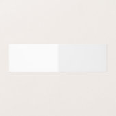 Carte De Visite Folded Business Card (Extérieur déplié)