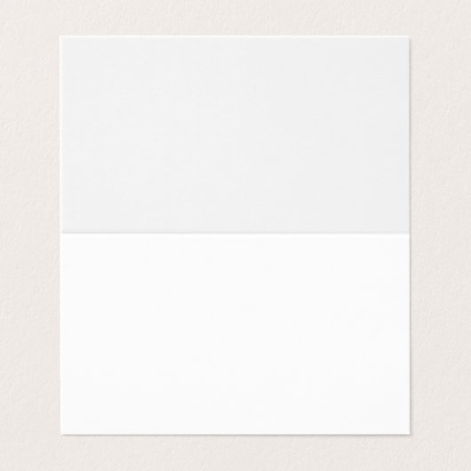 Carte De Visite Folded Business Card (Extérieur déplié)