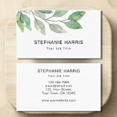 Carte De Visite Foliage