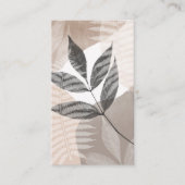 Carte De Visite Foliage moderne (Devant)