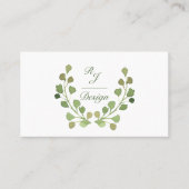 Carte De Visite Foliage simple (Devant)