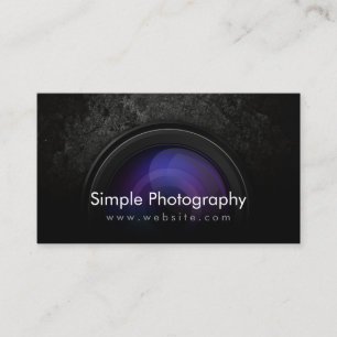 Carte de visite foncé grunge de photographie