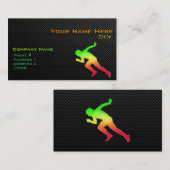 Carte De Visite Fonctionnement lisse (Devant / Derrière)