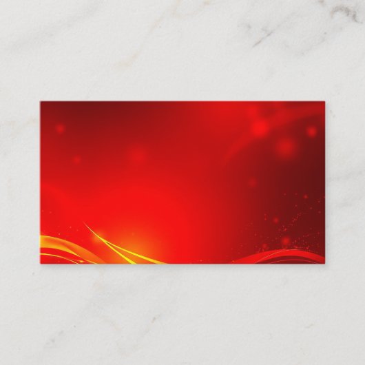 Carte De Visite fond abstrait rouge (Devant)