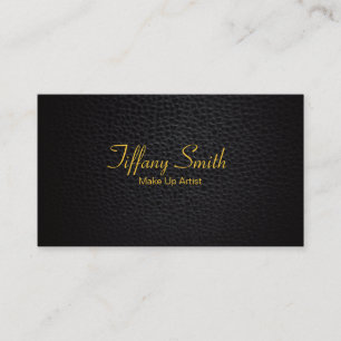Carte De Visite Fond en cuir