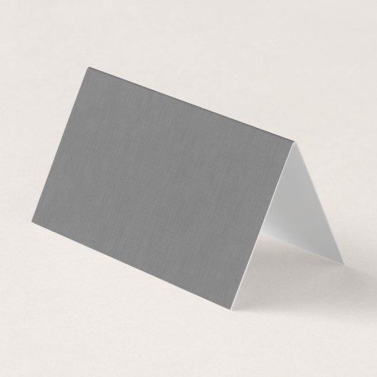 Carte De Visite Fond gris texturé visuel calme et simple (Devant)