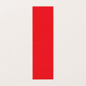 Carte De Visite Fond uni rouge solide (Extérieur déplié)