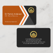 Carte De Visite Fondateur de Moving Forward Arrows To Success (Devant / Derrière)