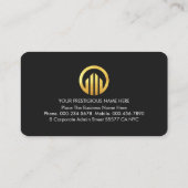 Carte De Visite Fondateur de Moving Forward Arrows To Success (Dos)