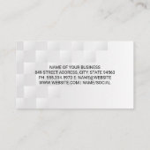 Carte De Visite Fondation Make Up Brosses et Beauty (Dos)