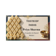 Fondatrice et fabricante de friandises Diwali Swee