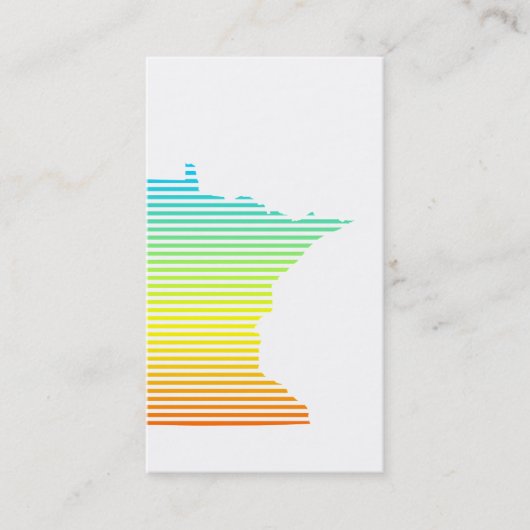 Carte De Visite fondu de refroidissement du minnesota (Devant)