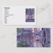 Carte de visite fontaine (Devant / Derrière)