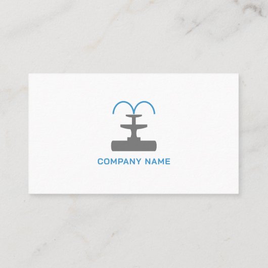 Carte De Visite Fontaine (Dos)